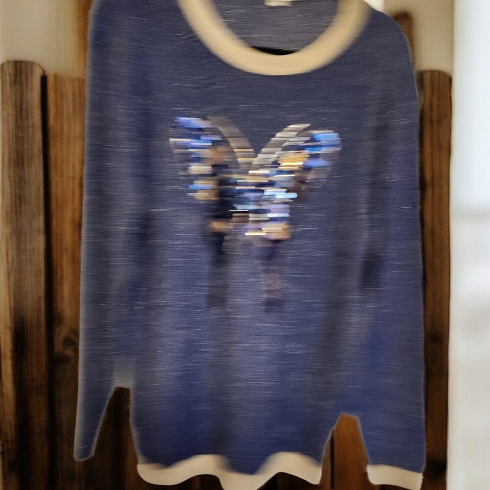 GeeGee NWT 2XL Cotton Blend Top | Soft Stretchy Casual Everyday Sweater - Picture 6 of 12